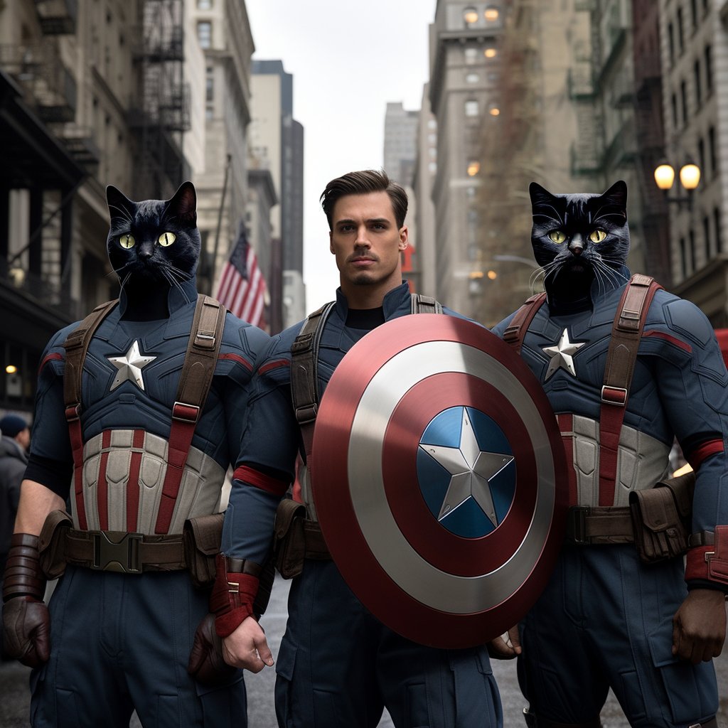 Yuletide Hero Hound: Christmas Portrait