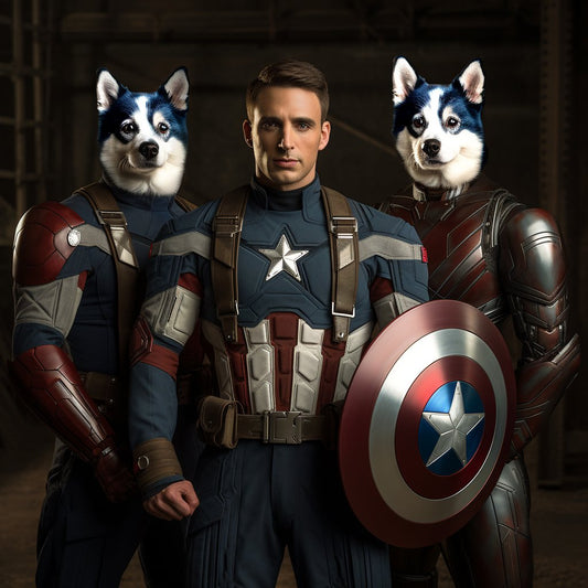 Canine Couture: Heroic Dog Nail Painting Elegance