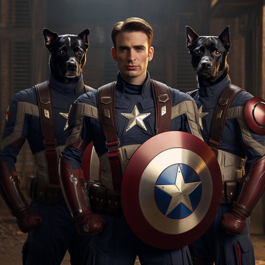 Heroic Paws: Patriotic Nail Art Extravaganza
