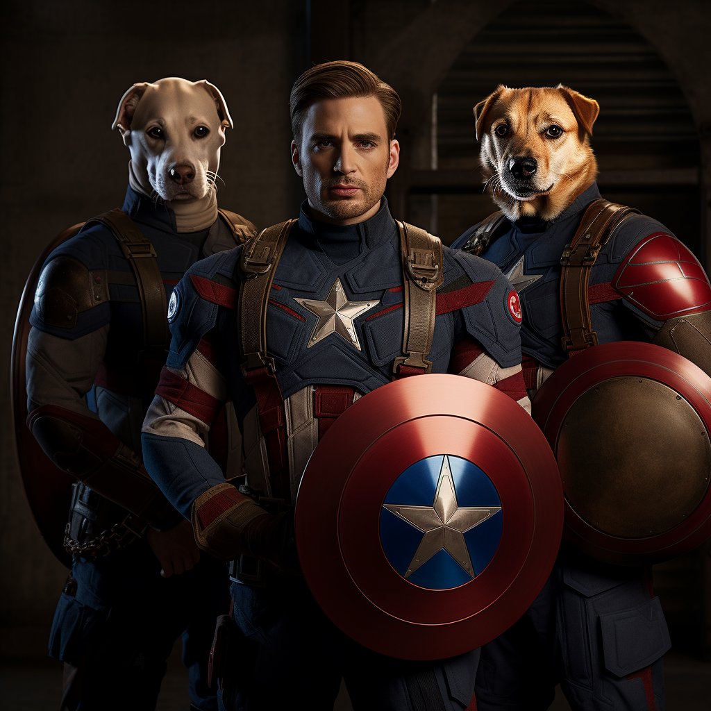 Pawsitively Heroic: Collaborative Canvas Adventure