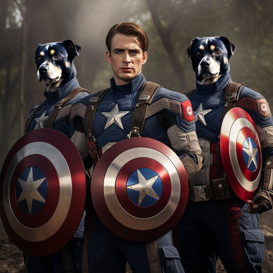 Face of Adventure: Heroic Dog Face Paint Creations