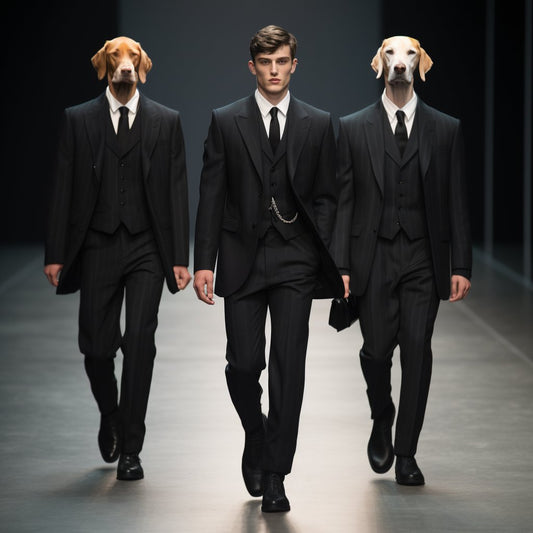 Pawsitively Chic: Dog Picture on Clothes Showcases  Fashion Finesse