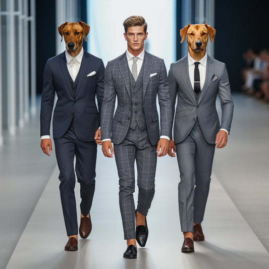 Tailored Tails: Dog Clothes Images Redefining  Fashion Narrative