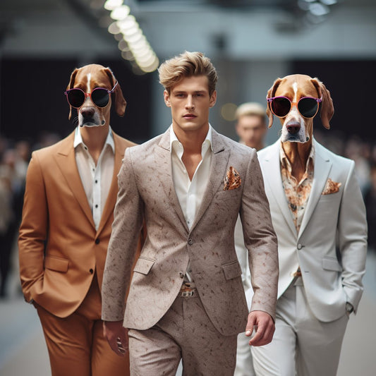 Paws and Panache: Dog Clothes Pictures Spotlighting  Stylish Streak