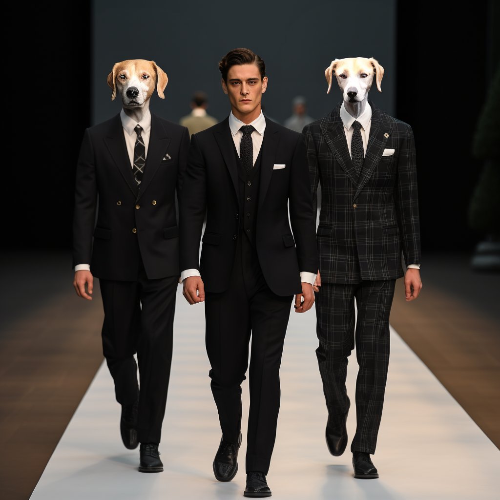 Furry Fashionista: Pictures of Dogs with Clothes On Featuring