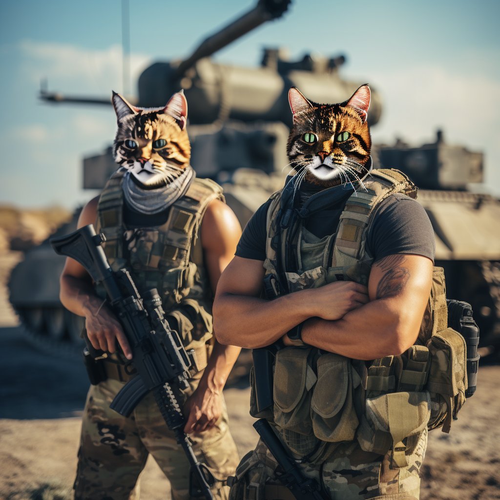 Etsy's Artistic Alliance:  Soldier and Pet Custom Painting