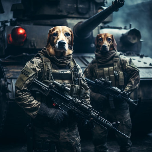 Brush Strokes of Valor: Painting  Portrait