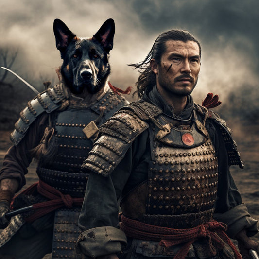 Noble Legacy for Sale: Samurai Grandeur on Large Canvas Art