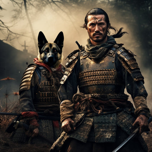 Illuminated Allegiance: in Samurai Splendor