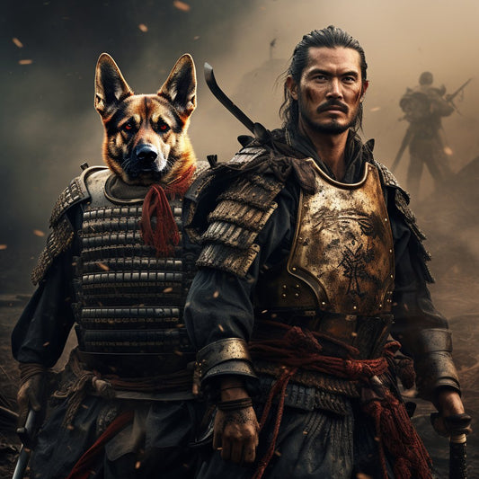 Colossal Companion: Samurai Grandeur in Large Format