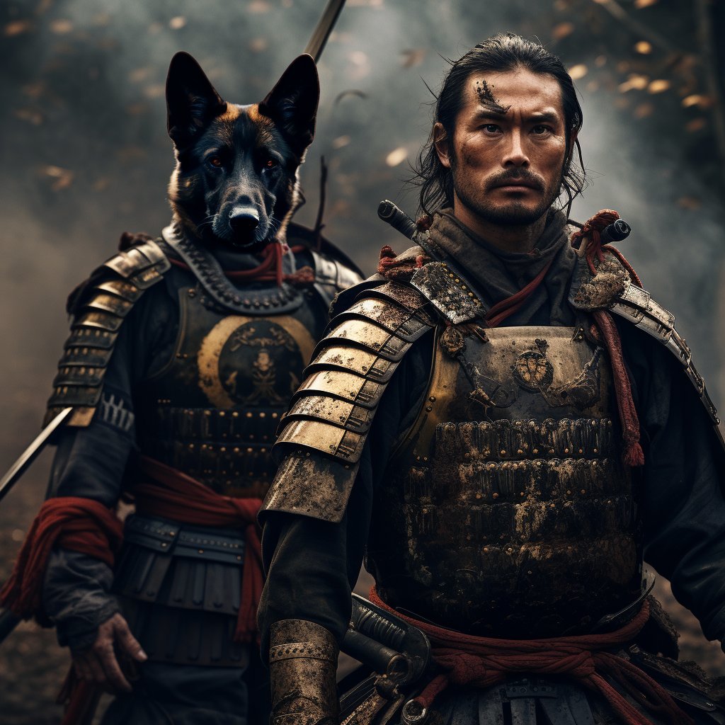 Eternal Bond: Memorial Tribute in Dog Print