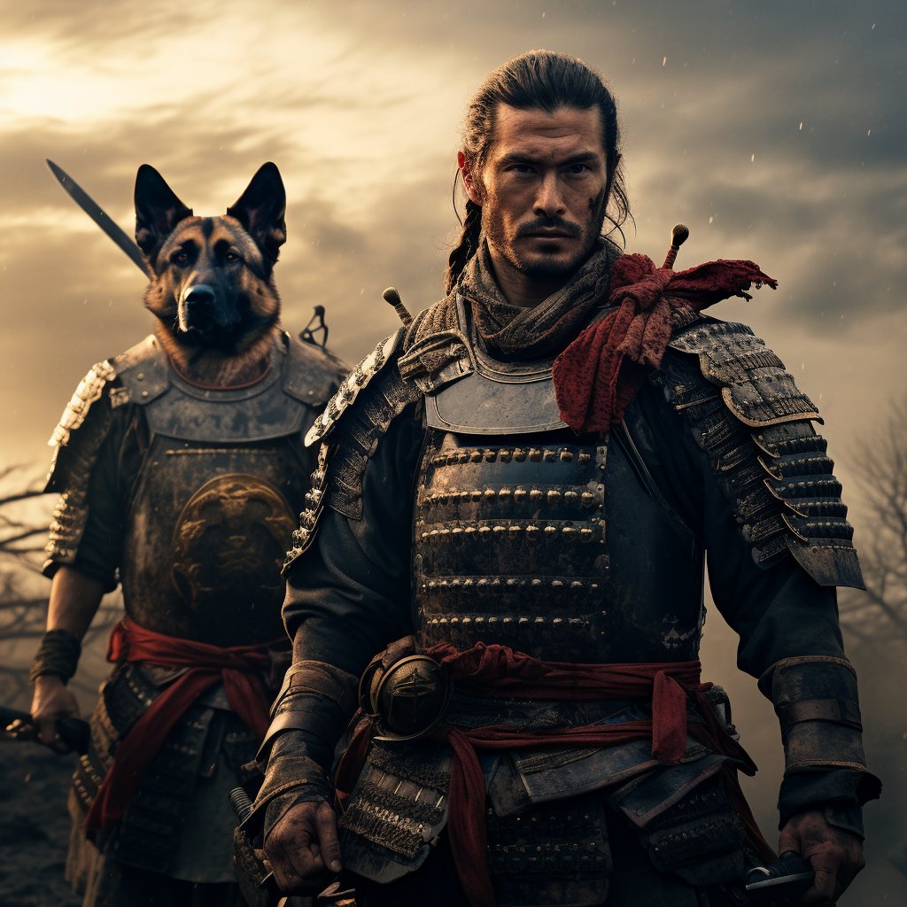 Canvas of Character: Dog Painting Wall