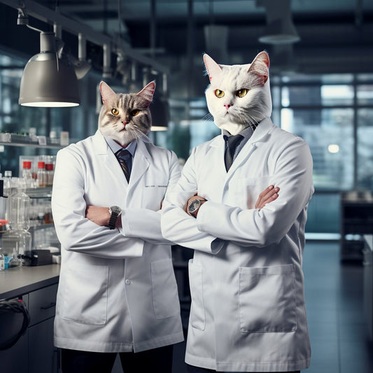 Intellectual Majesty:  Oversize Canvas Wall Art Portrait