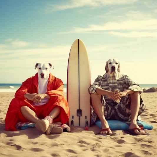 Wooden Waves:  Surfing Adventure in Custom Art