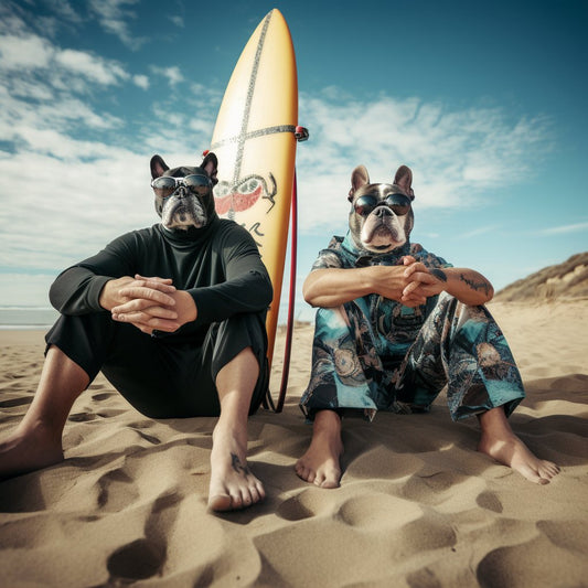 Frame the Action:  Surfing Feat in Custom Wall Frames