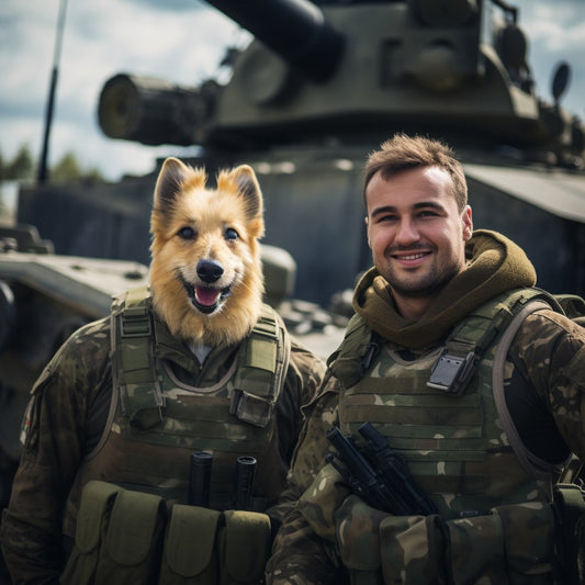 Majestic Tank Commander:  Custom Wall Mural