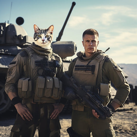 Majestic Timber Tribute:  Armored Essence in Custom Wood Wall Art