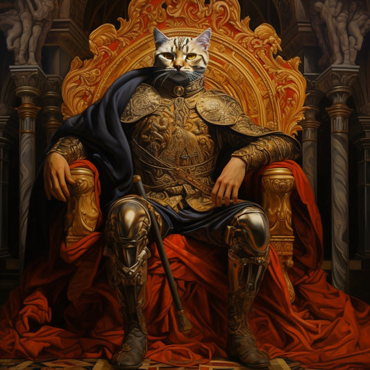 Sovereign Symphony:'s Majestic Animal Portrait