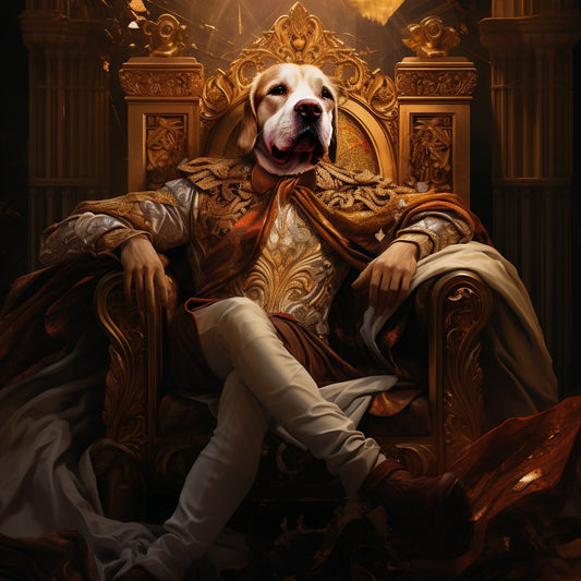Painterly Regality:, the Opulent Pet Painter