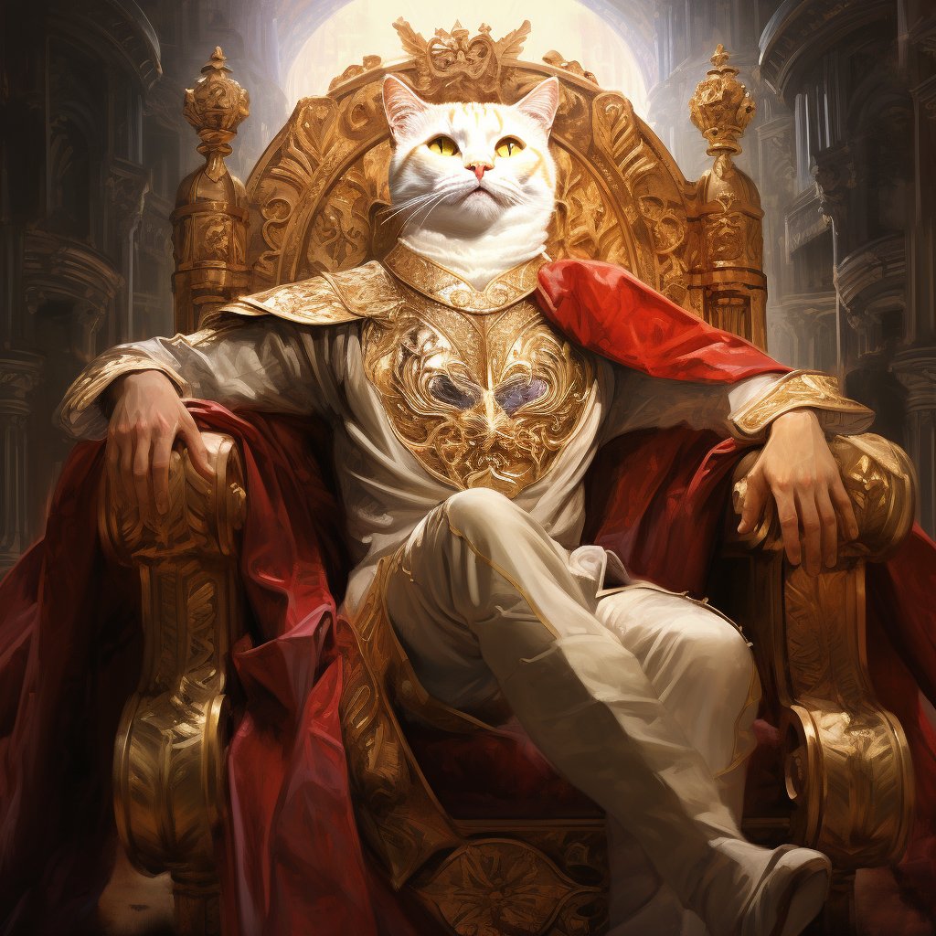Timeless Splendor:'s Portraits of Pets from Photos