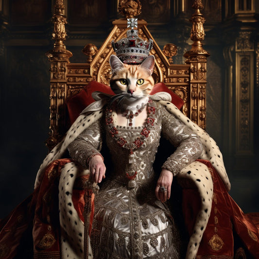 Regal Monarchy: A King Portrait Featuring's Majestic Reign