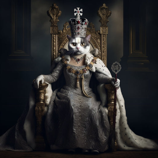 Monarchial Splendor: King and Queen Pictures,'s Royal Court