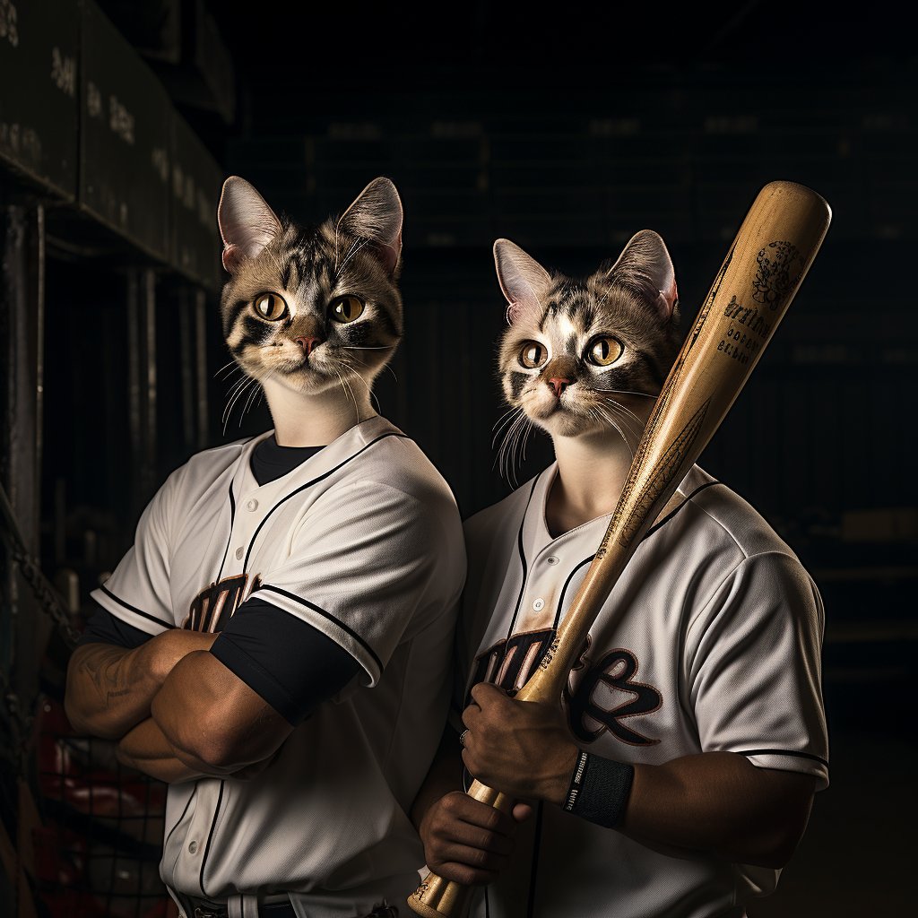 Purr-fect Partners:  Etsy Custom Cat Portrait Extravaganza