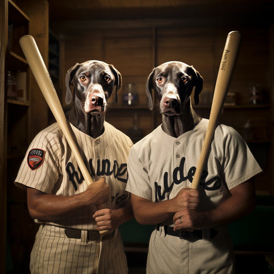 Watercolor Whirlwind:  Baseball Bliss Unleashed