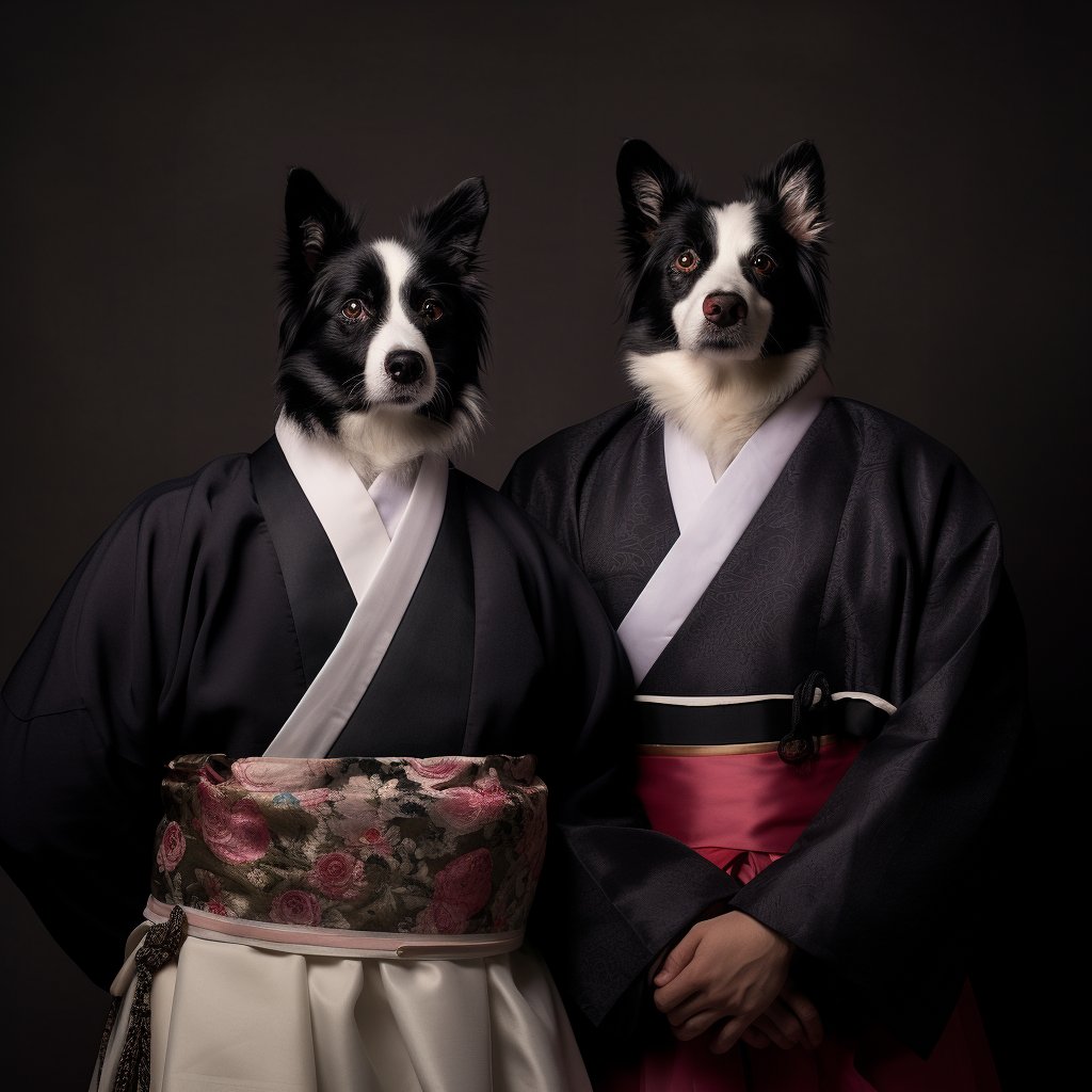 Brushed with Love:'s Japanese-themed Canine Portraits