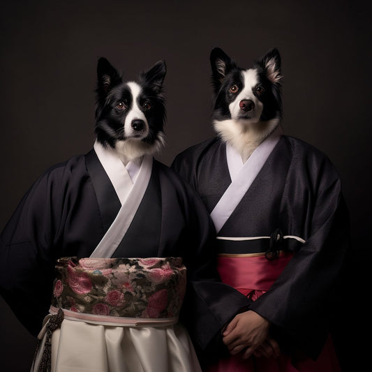 Brushed with Love:'s Japanese-themed Canine Portraits