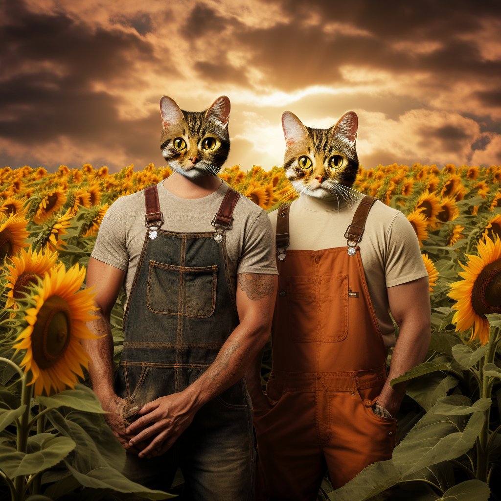 Sunflower Harvest Hues:  Chewy Canine Couture