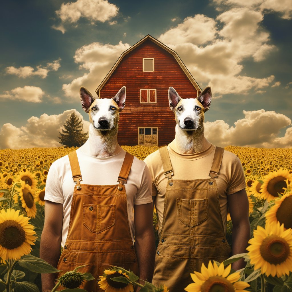 Down-to-Earth Elegance:  Farm Portrait on a Budget