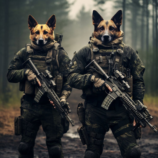 Regal Harmony:  Royal Portrait on Etsy