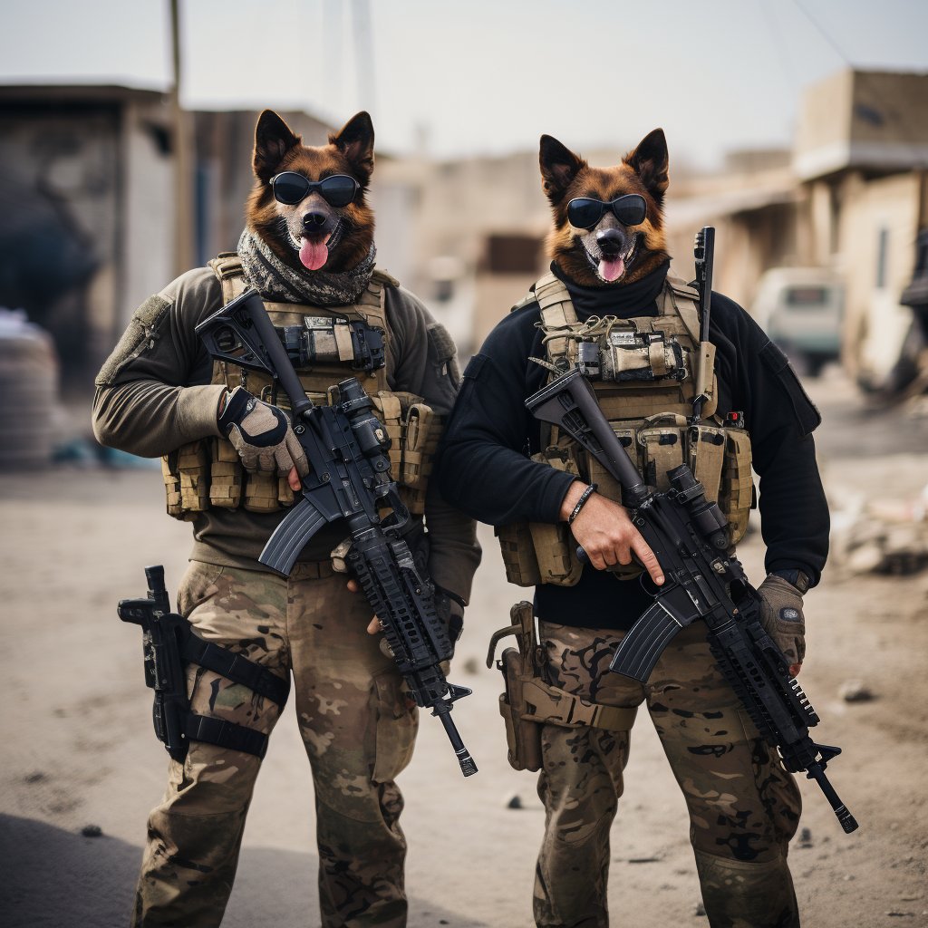 Feline Flyers:  Air Force Cat Portrait