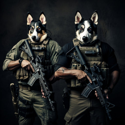 Timber Tributes:  Air Force Pet Portrait on Wood