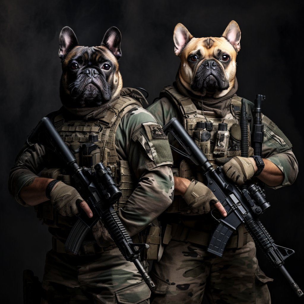 Ink Unleashed:  Air Force Ink Pet Portraits