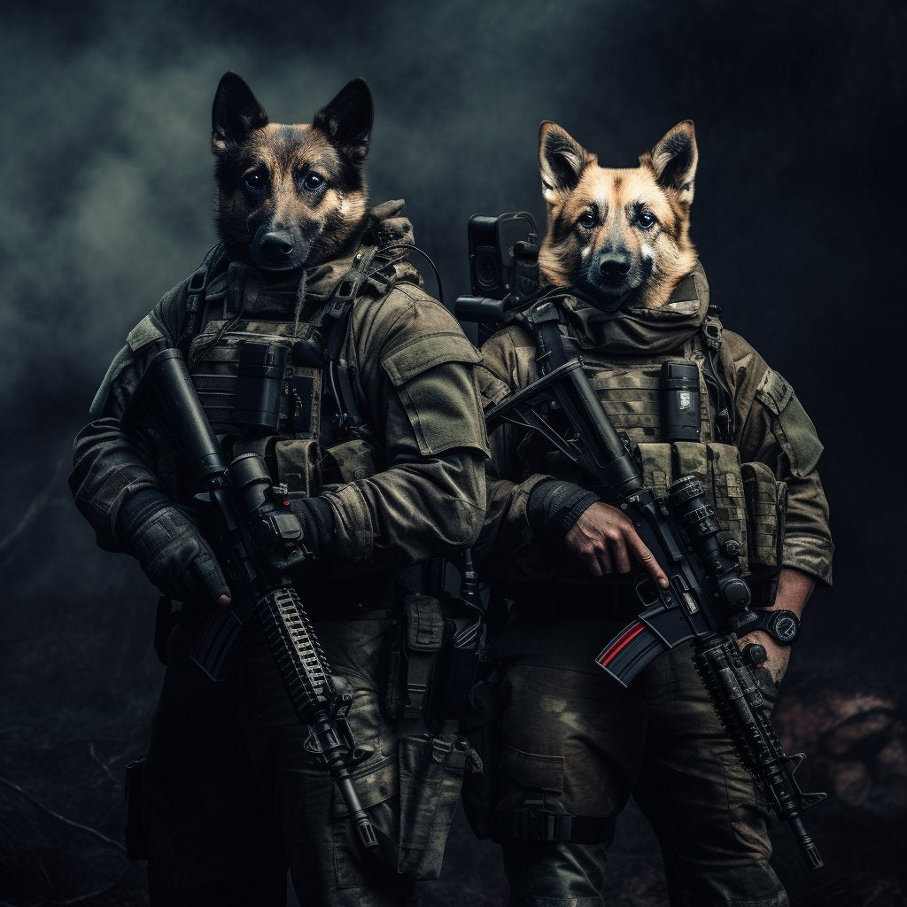 Combat Keepsake:  Portrait Pendant