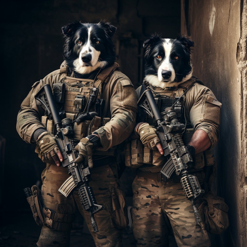 Exclusive Elegance:  Combat Couture on Unconventional Canvases