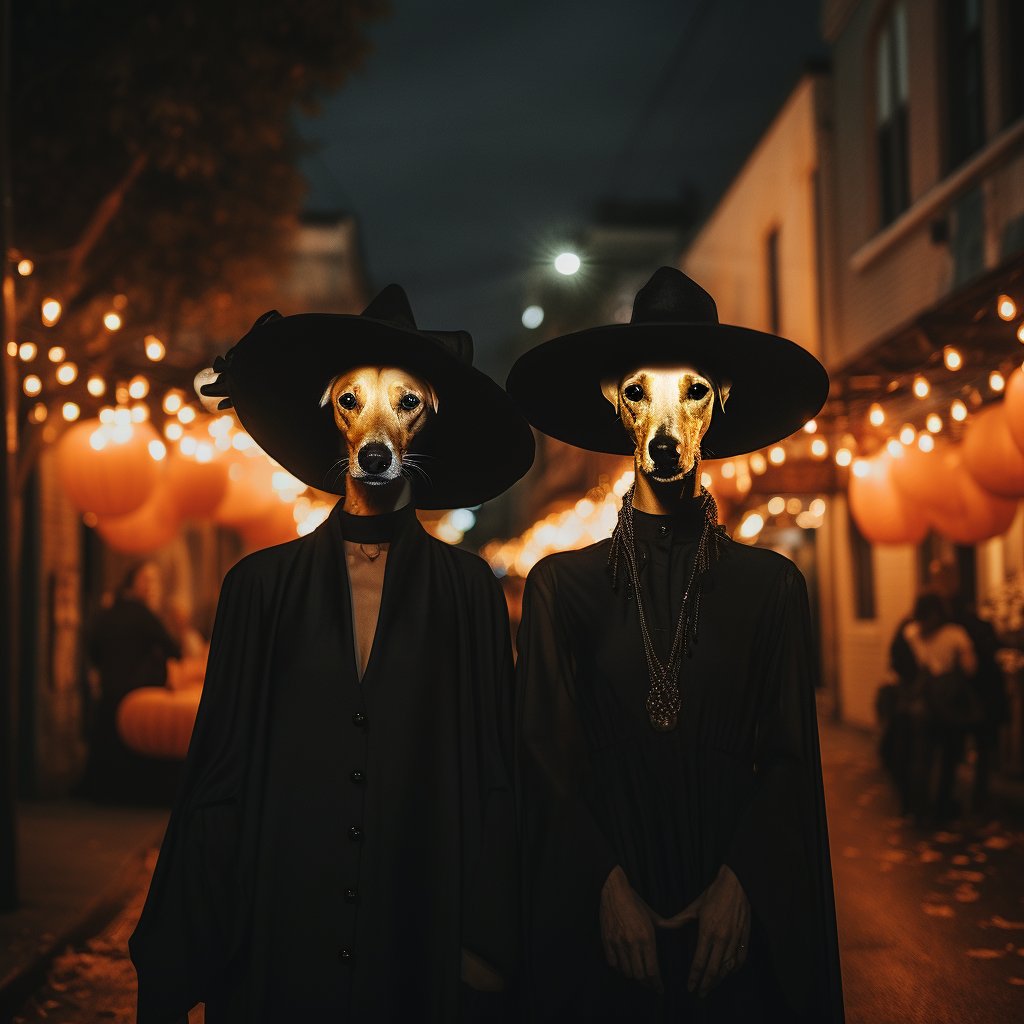 Blue Dog Bliss:  in George Rodrigue Style