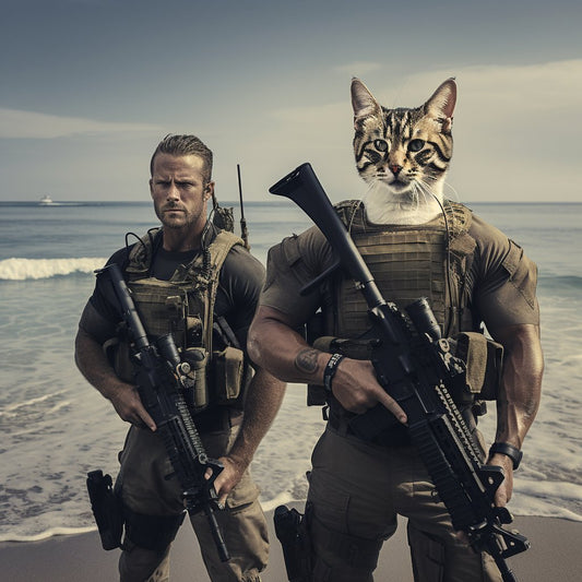 Leopard Luxe:  Maritime Opulence in French Bulldog Finesse