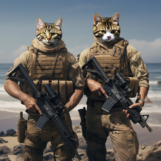 Fluffy Harmony: Cockapoo Wall Art Duo