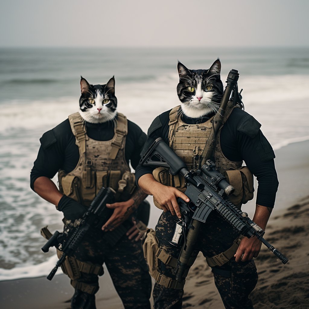 Dynamic Dachshund Duo: Artistic Impressions in Dazzling Detail