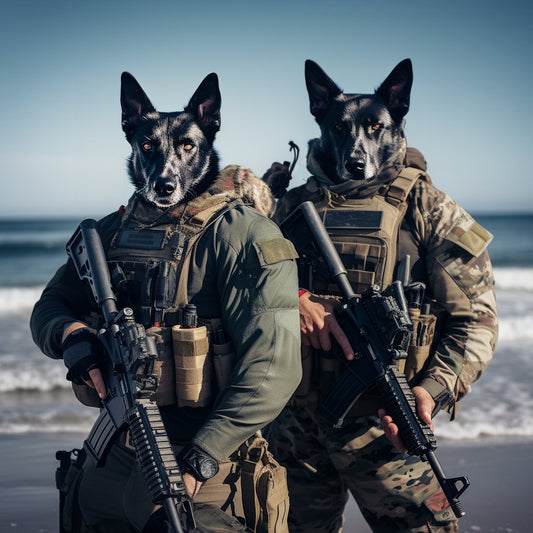 Cheetah-Spotted Canine Companionship:  Wild Side