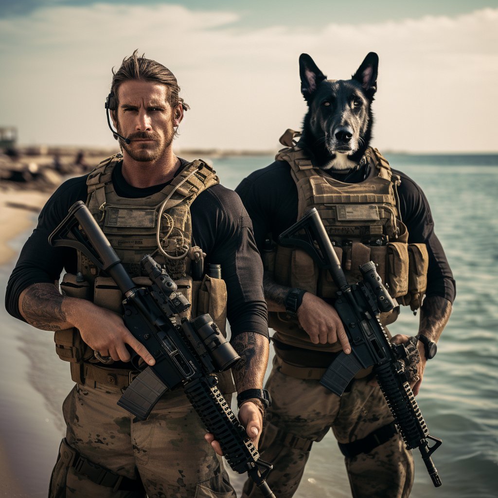 Ceramic Paws of Unity:  and Companion Paw Print Portrait