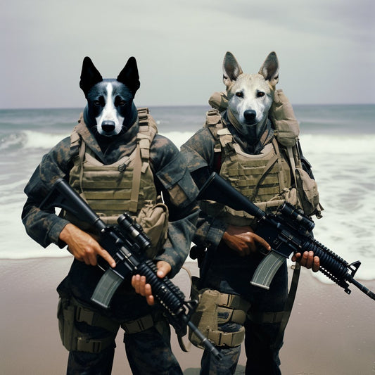 Paw-sitively Adorable:  and Friend's Pearhead Paw Print Art