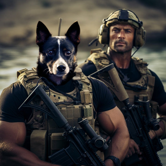 Pawprints of Unity: Easygoing Harmony in  Duo Portrait