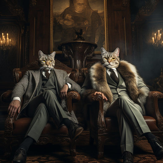 Noble Canine Renaissance:'s Aristocratic Portrait
