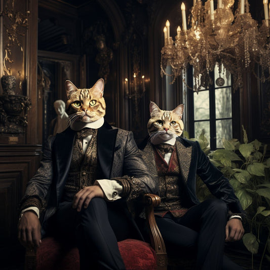 Royal Paws: A Renaissance Ode to Furry Elegance