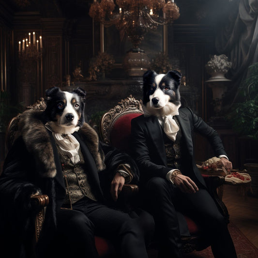 Royal Beginnings:'s Dog Nursery Art