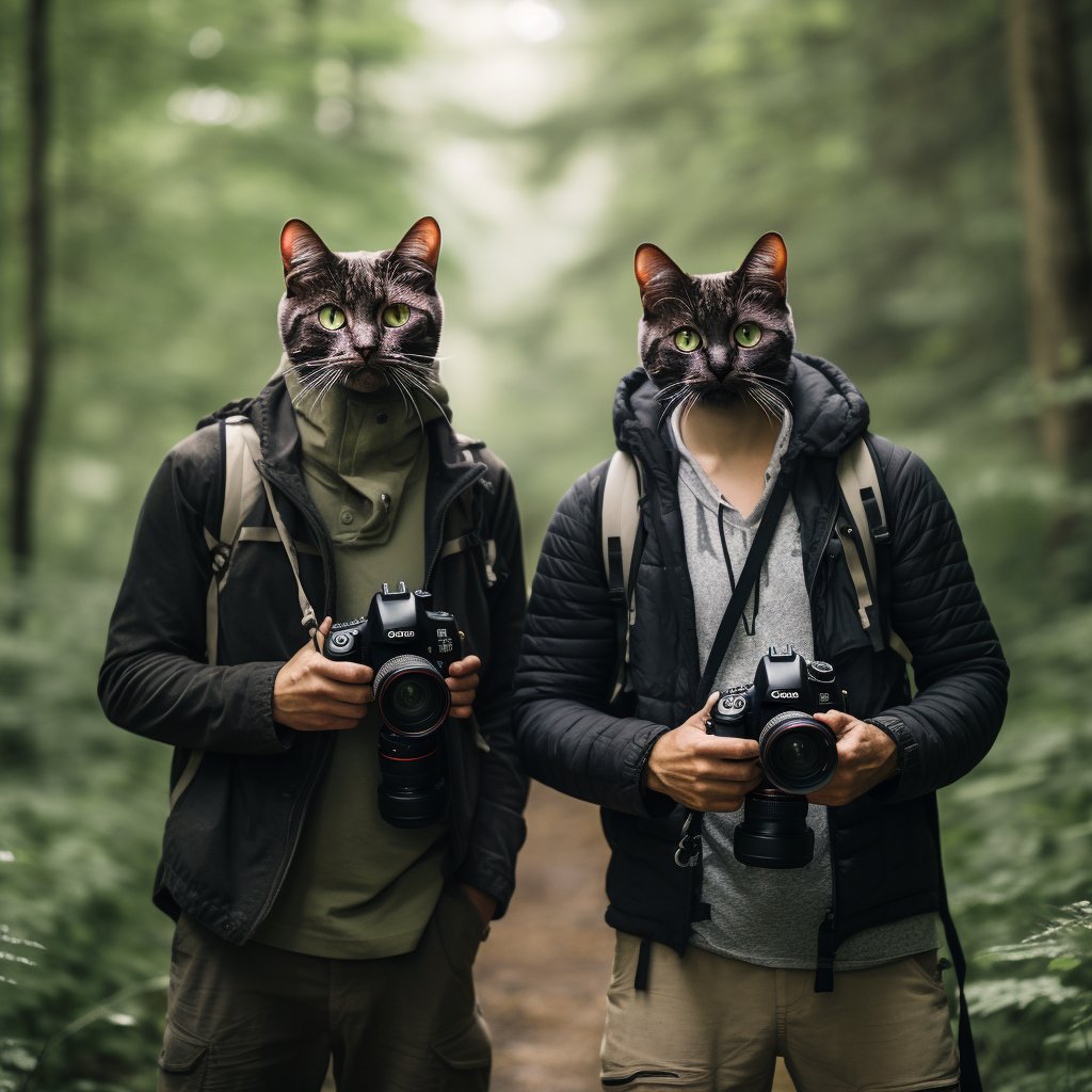 Grand Pawspectives:  Large Custom Canvas Prints for Pet Portraits